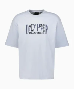 T-Shirts^Daily Paper T-Shirt Korte Mouw United Licht Blauw