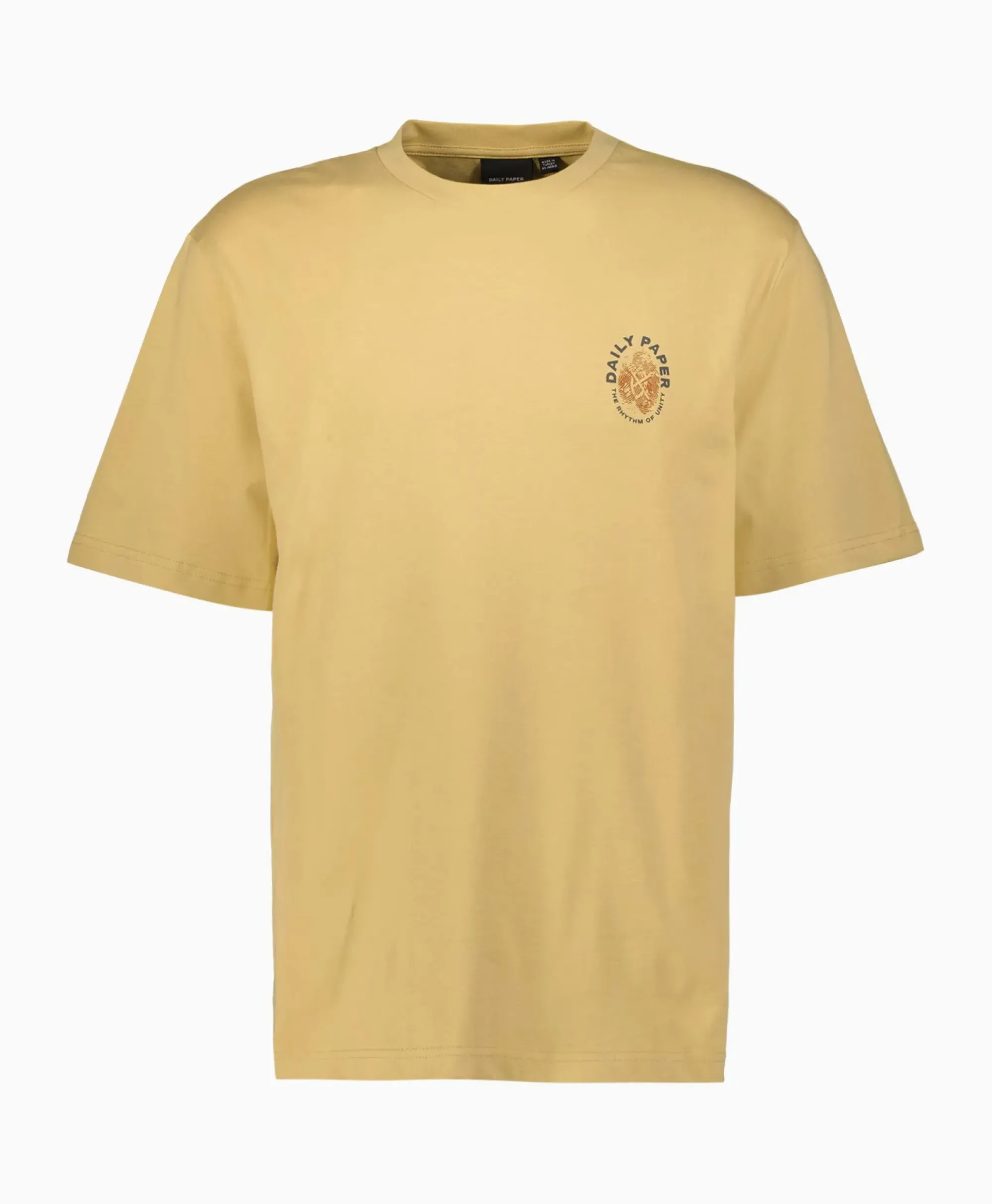 T-Shirts^Daily Paper T-Shirt Korte Mouw Identity Beige