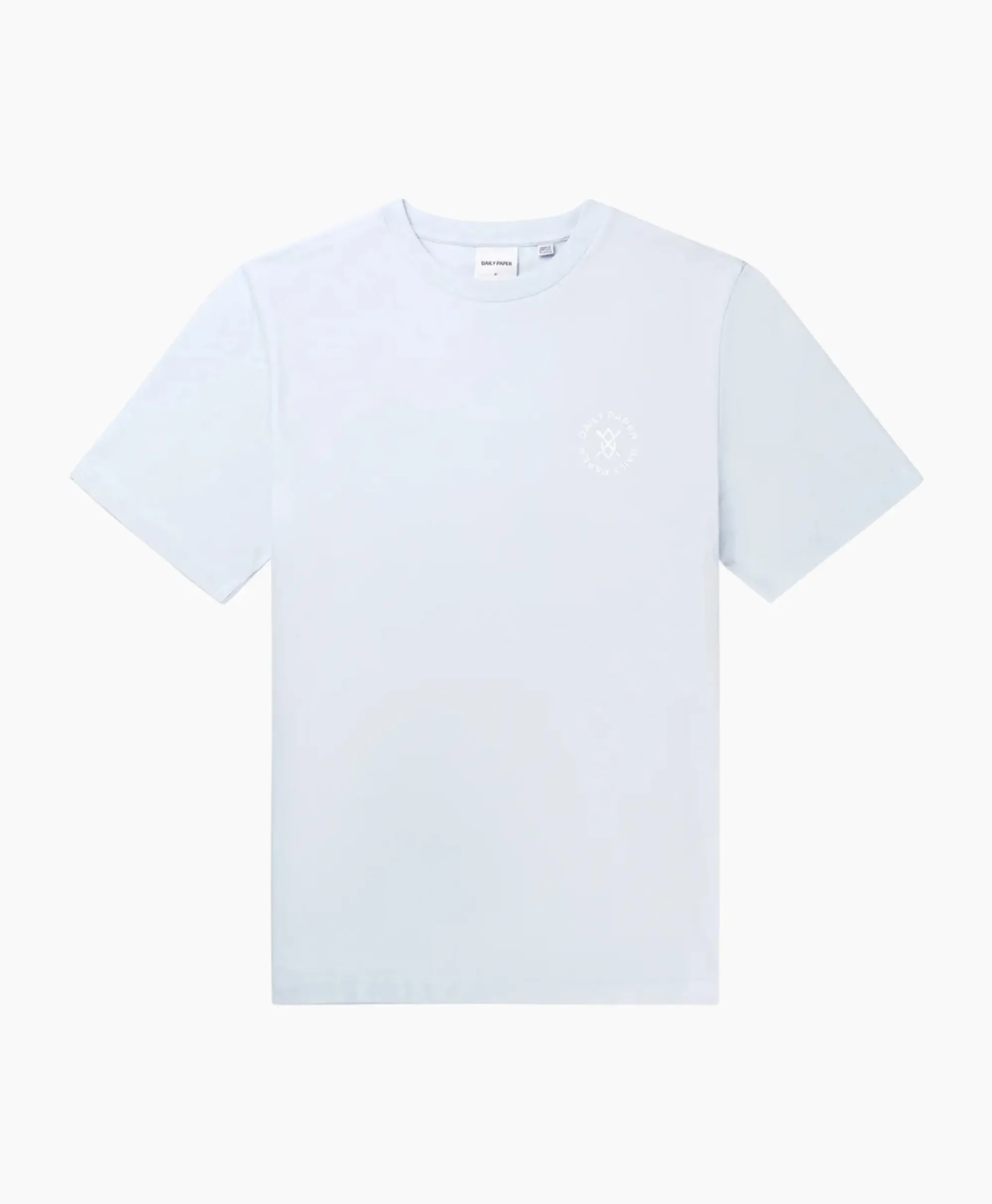 T-Shirts^Daily Paper T-Shirt Korte Mouw Circle Licht Blauw