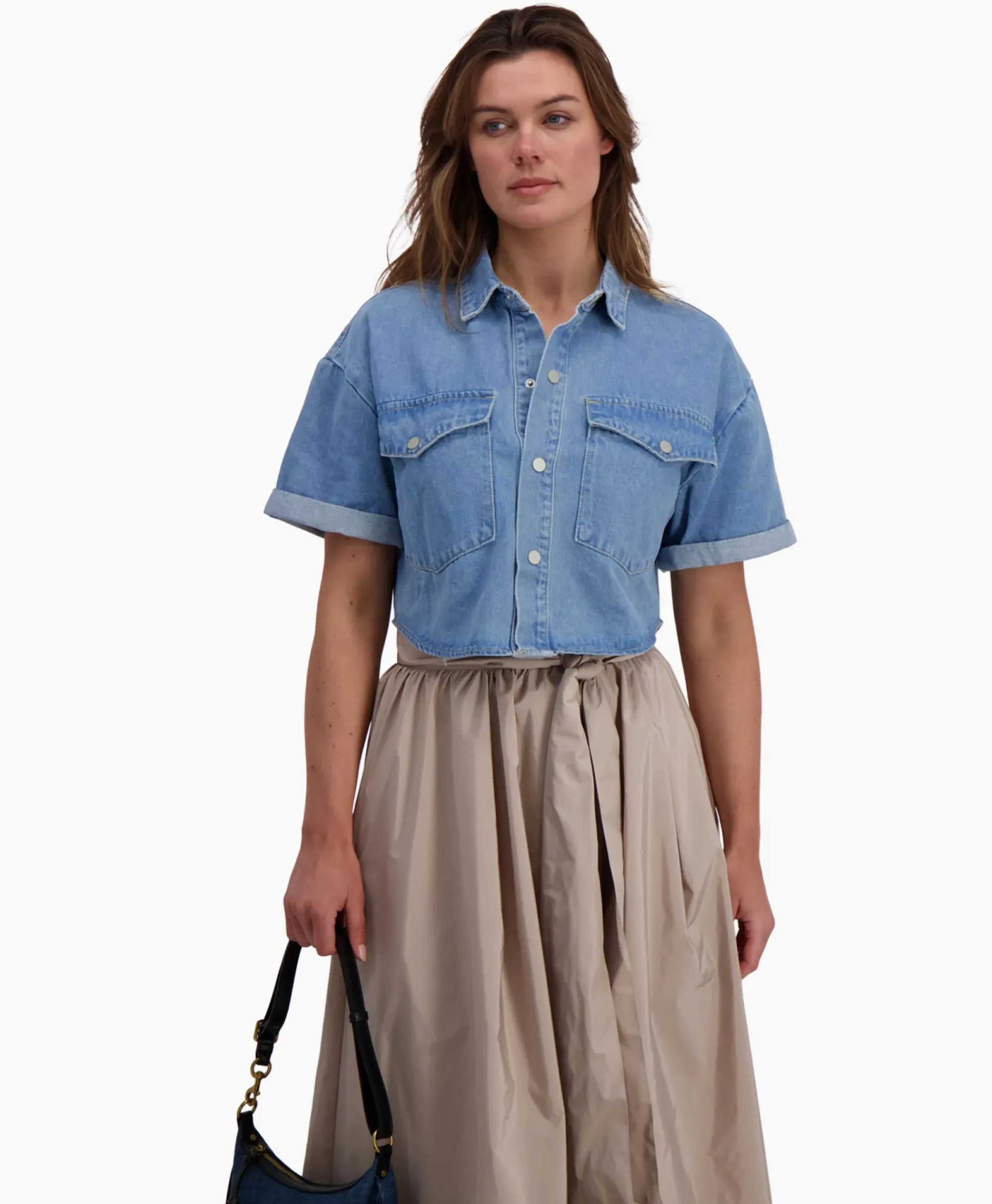 Blouses^D'arc D'Arc Blouse Bovino Blauw