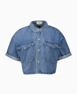 Blouses^D'arc D'Arc Blouse Bovino Blauw