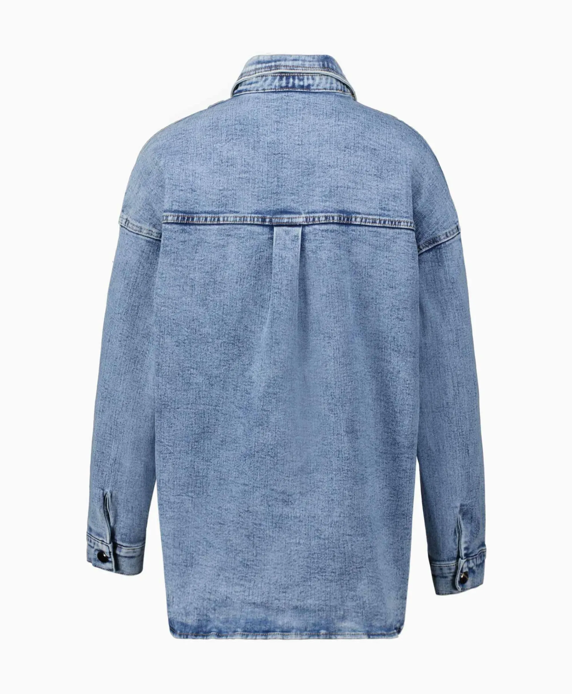 Blouses^D'arc D'Arc Blouse Cunro Licht Blauw