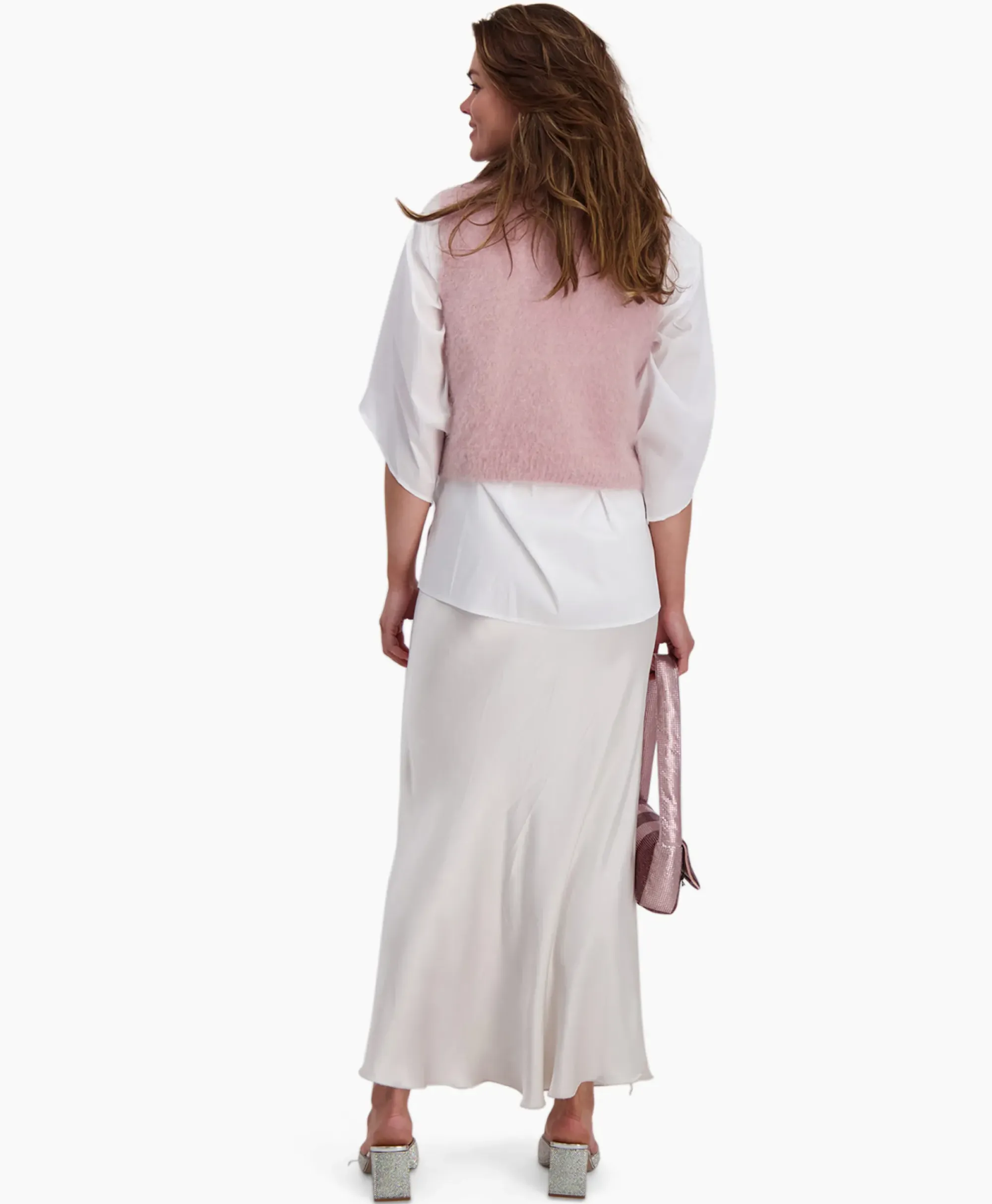 Rokken^D'arc D'Arc Midi Rok Padova Beige