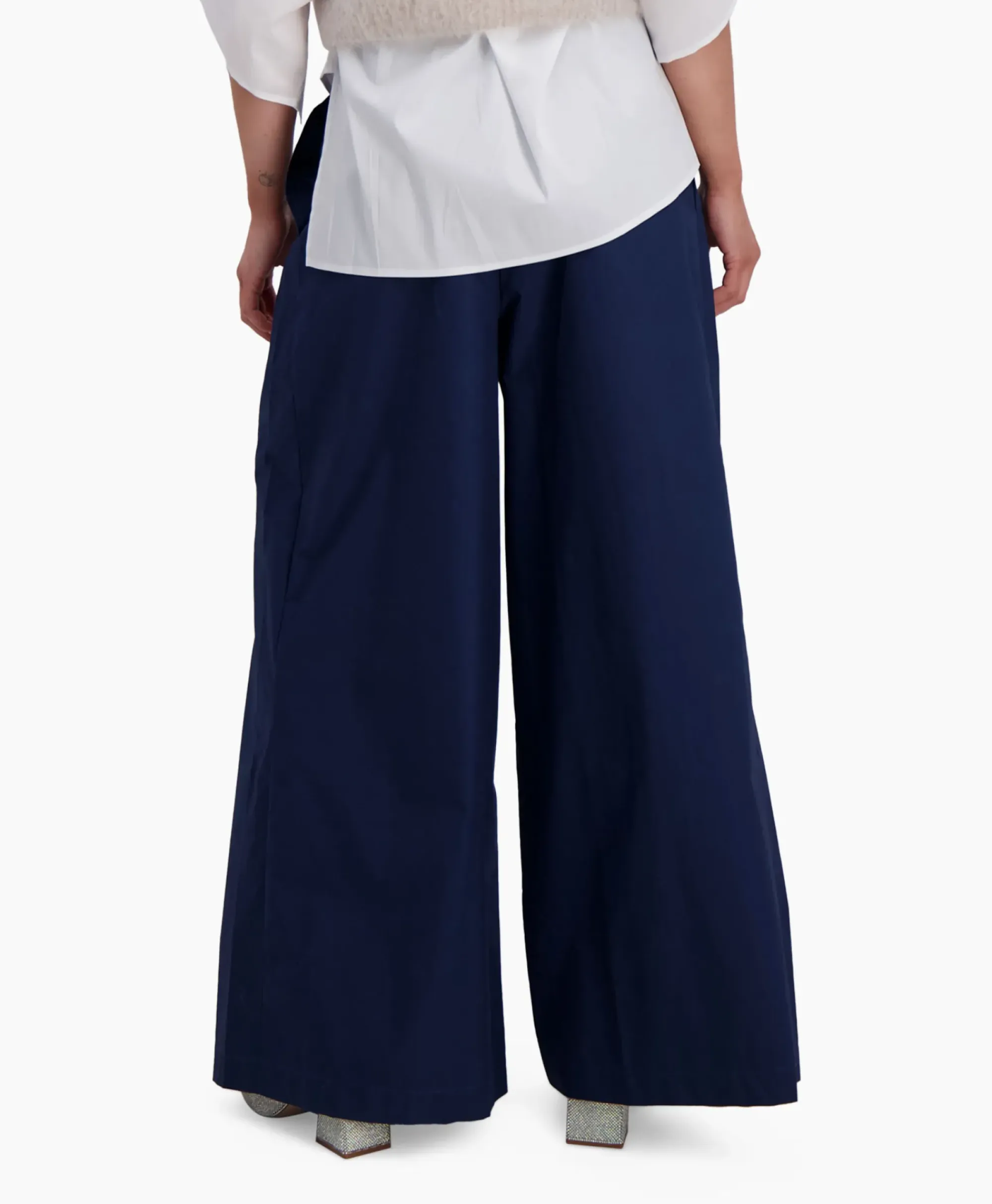 Broeken^D'arc D'Arc Pantalon Belluno Blauw