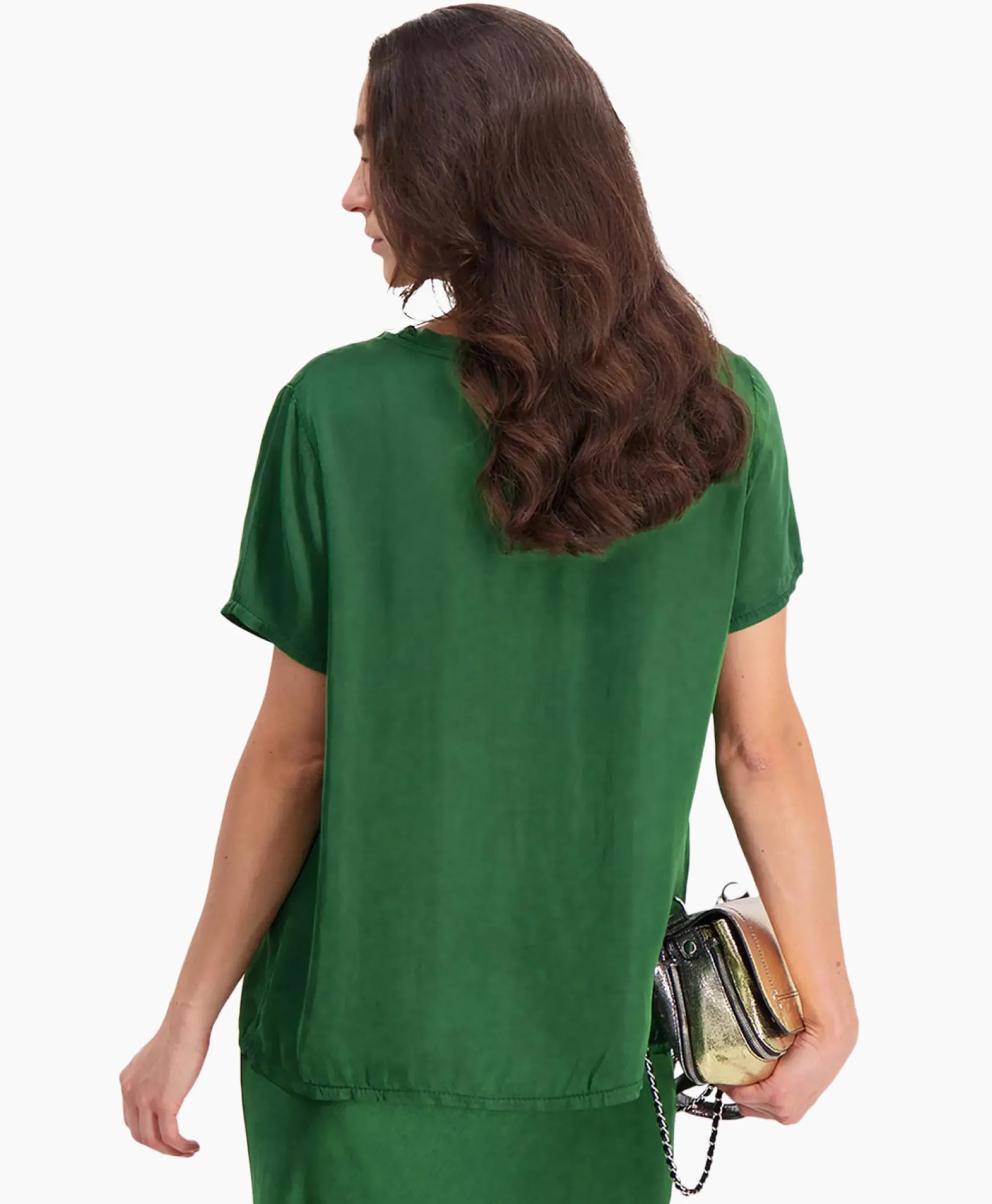 T-Shirts & Tops^D'arc D'Arc Top Round Neck Groen