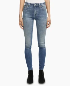 Broeken^Denham Jeans Azumi Fmmb Off White