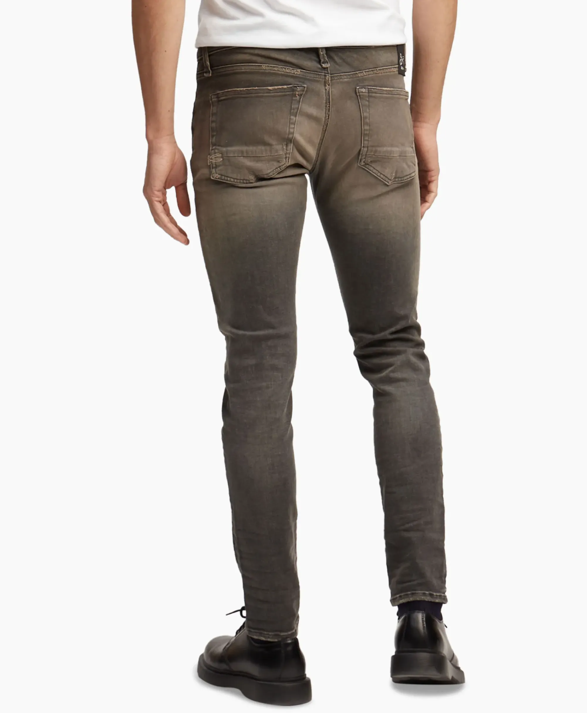 Broeken^Denham Jeans Bolt Fmdg Grijs