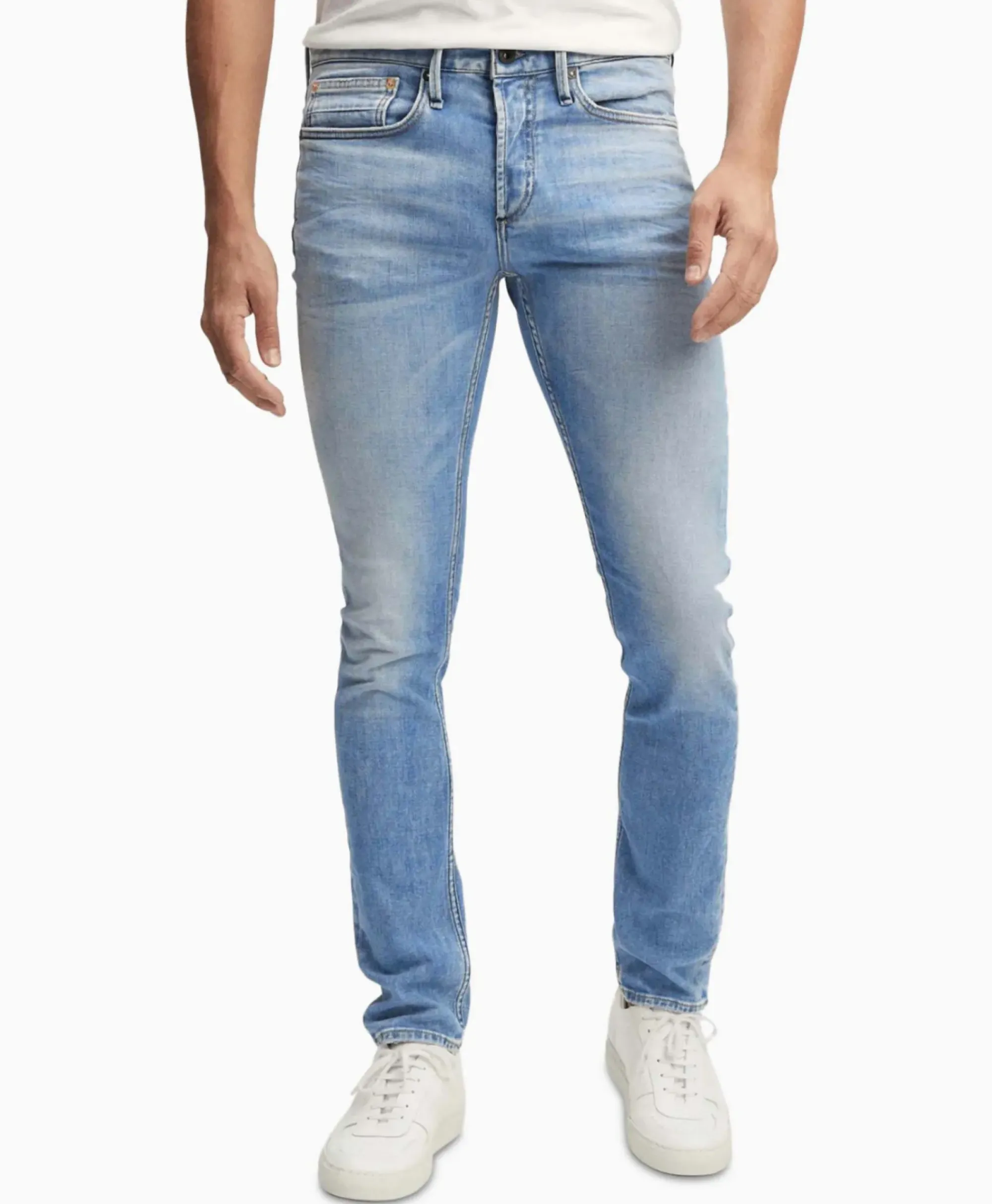 Broeken^Denham Jeans Bolt Fmosc Off White
