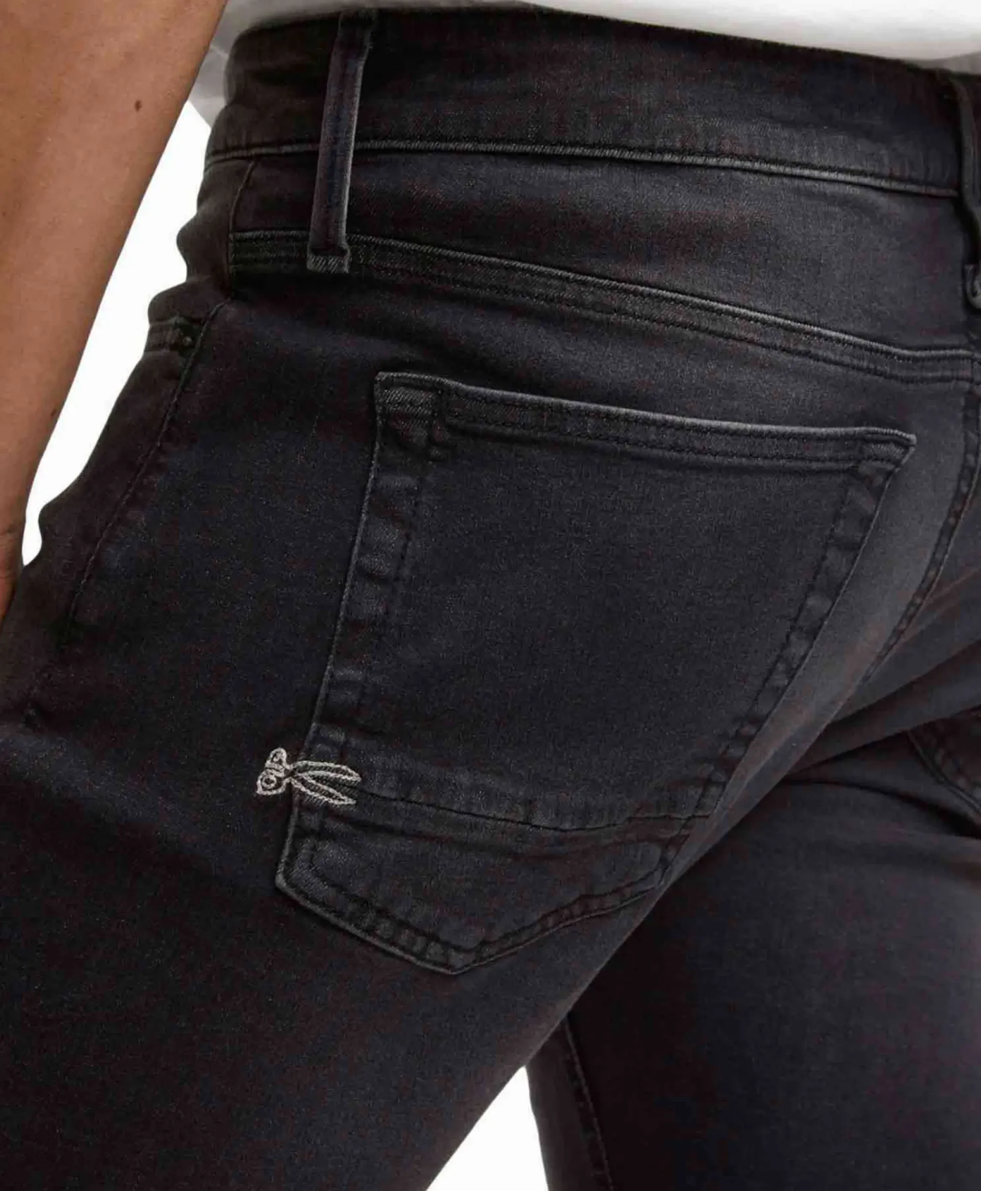 Broeken^Denham Jeans Bolt Wlbfm+ Zwart