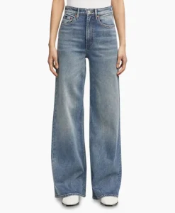 Broeken^Denham Jeans Miku Abc Rcs Off White