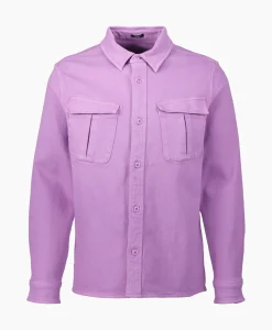 Overhemden^Denham Overhemd Burton Utility Overshirt Gdt Paars