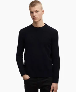 Truien^Denham Pullover Knit Crew Cch Zwart