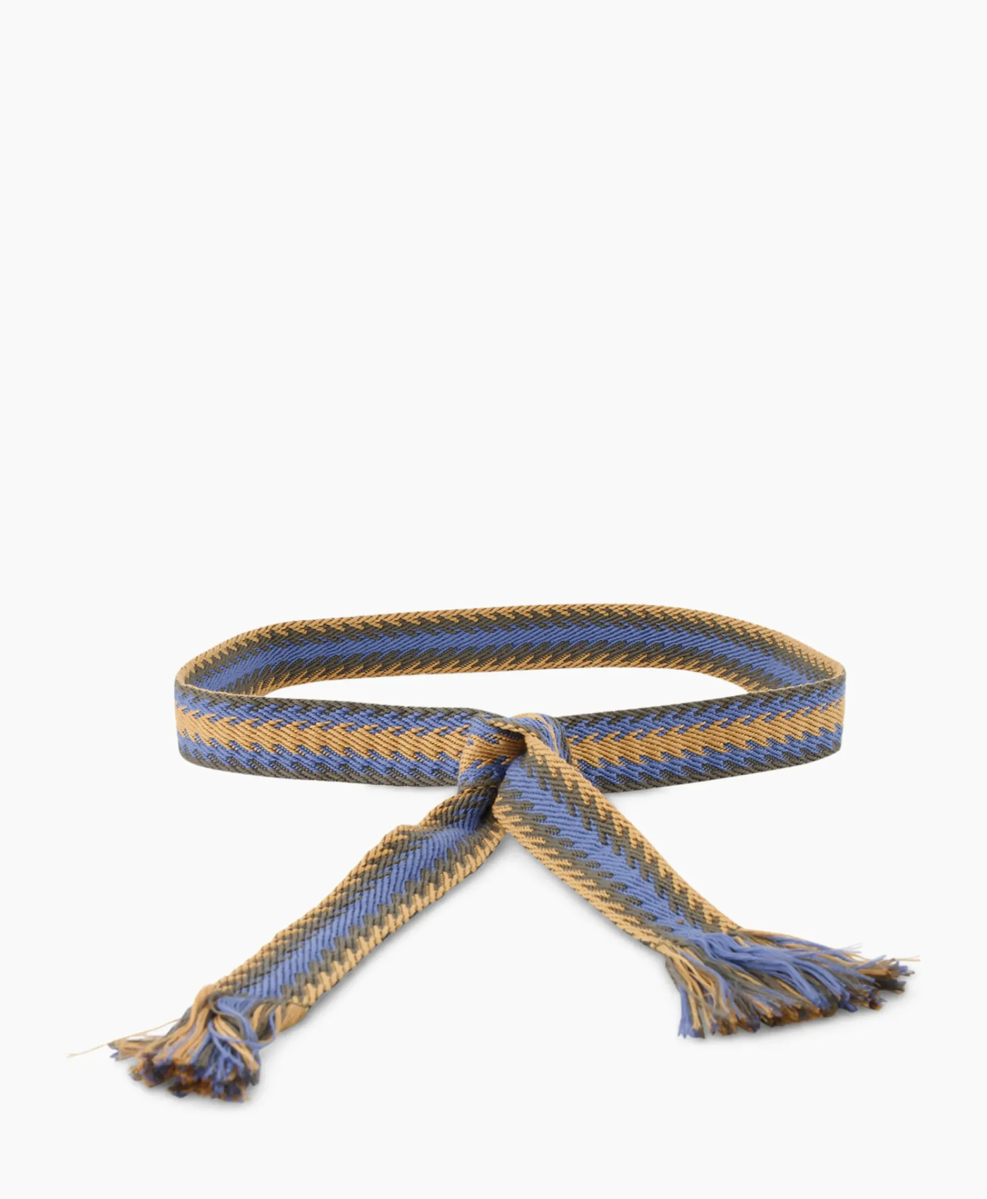 Riemen^Devotion Riem Ceintuur Belt3 Blauw