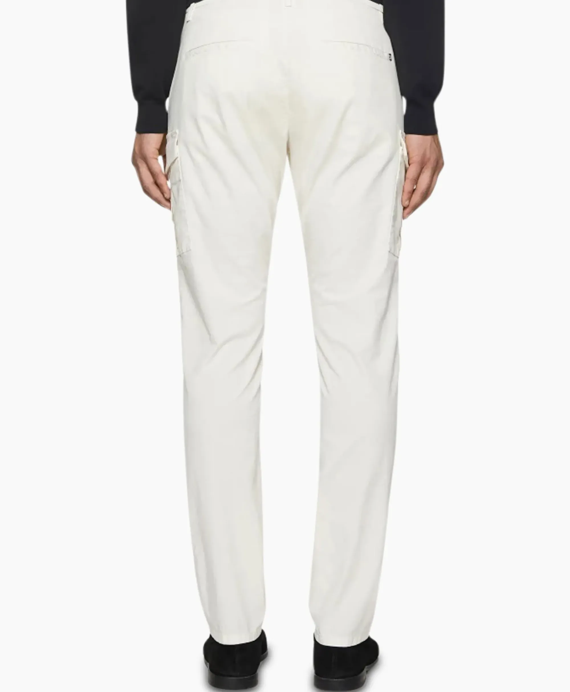 Broeken^Dondup Pantalon Eddy Slimfit Donker Grijs