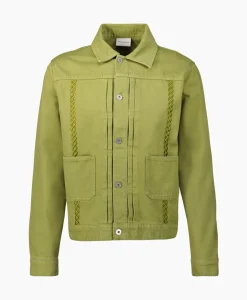 Jassen^Drole De Monsieur Jack La Veste Denim Khaki