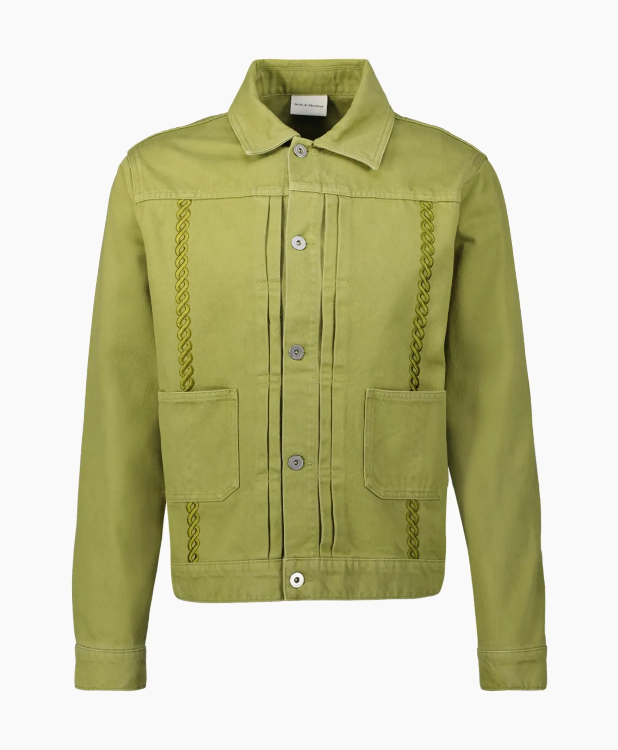Jassen^Drole De Monsieur Jack La Veste Denim Khaki