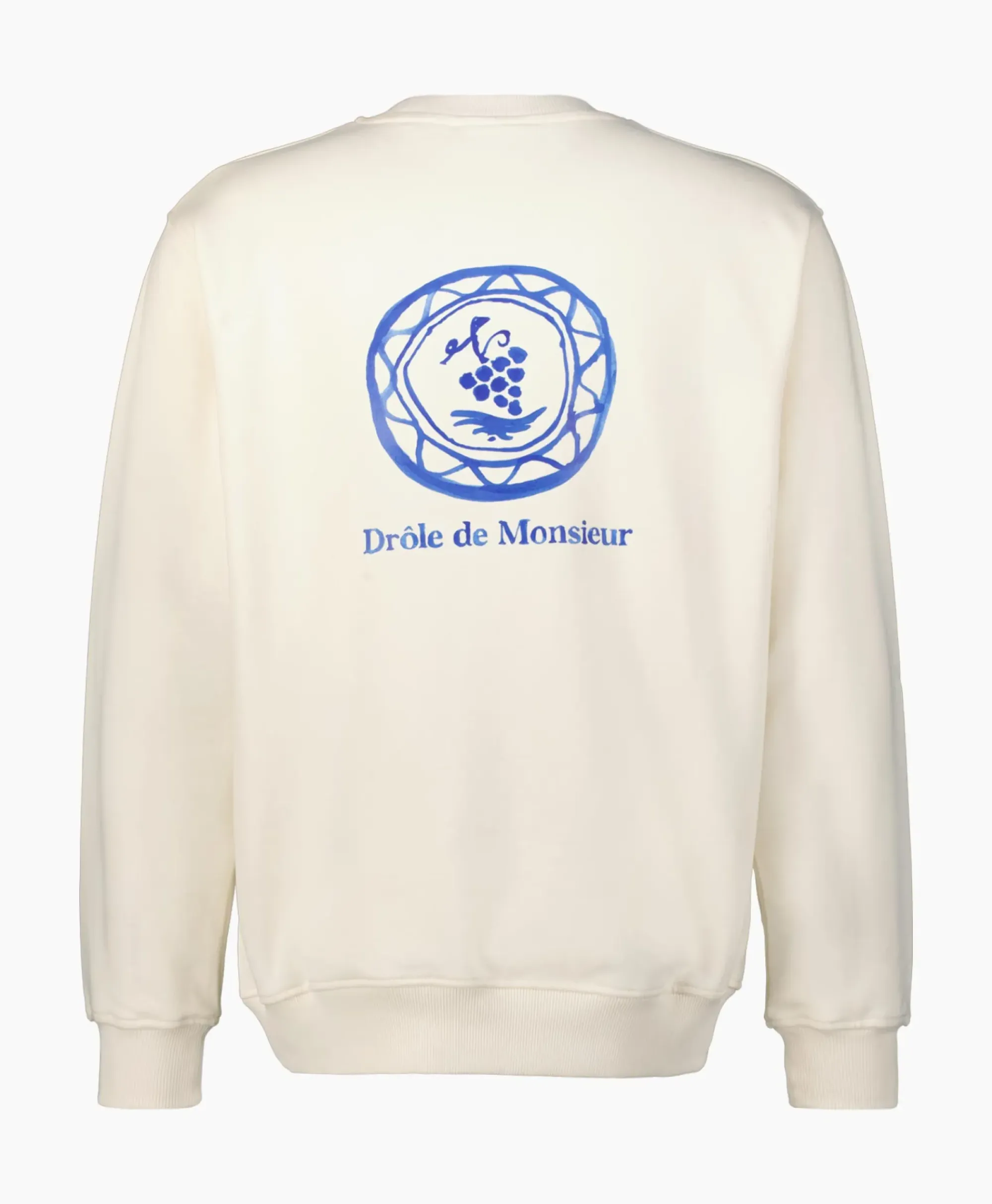 Truien^Drole De Monsieur Sweater Le Sweatshirt Art De La Table Off White