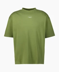 T-Shirts^Drole De Monsieur T-Shirt Korte Mouw Slogan Khaki