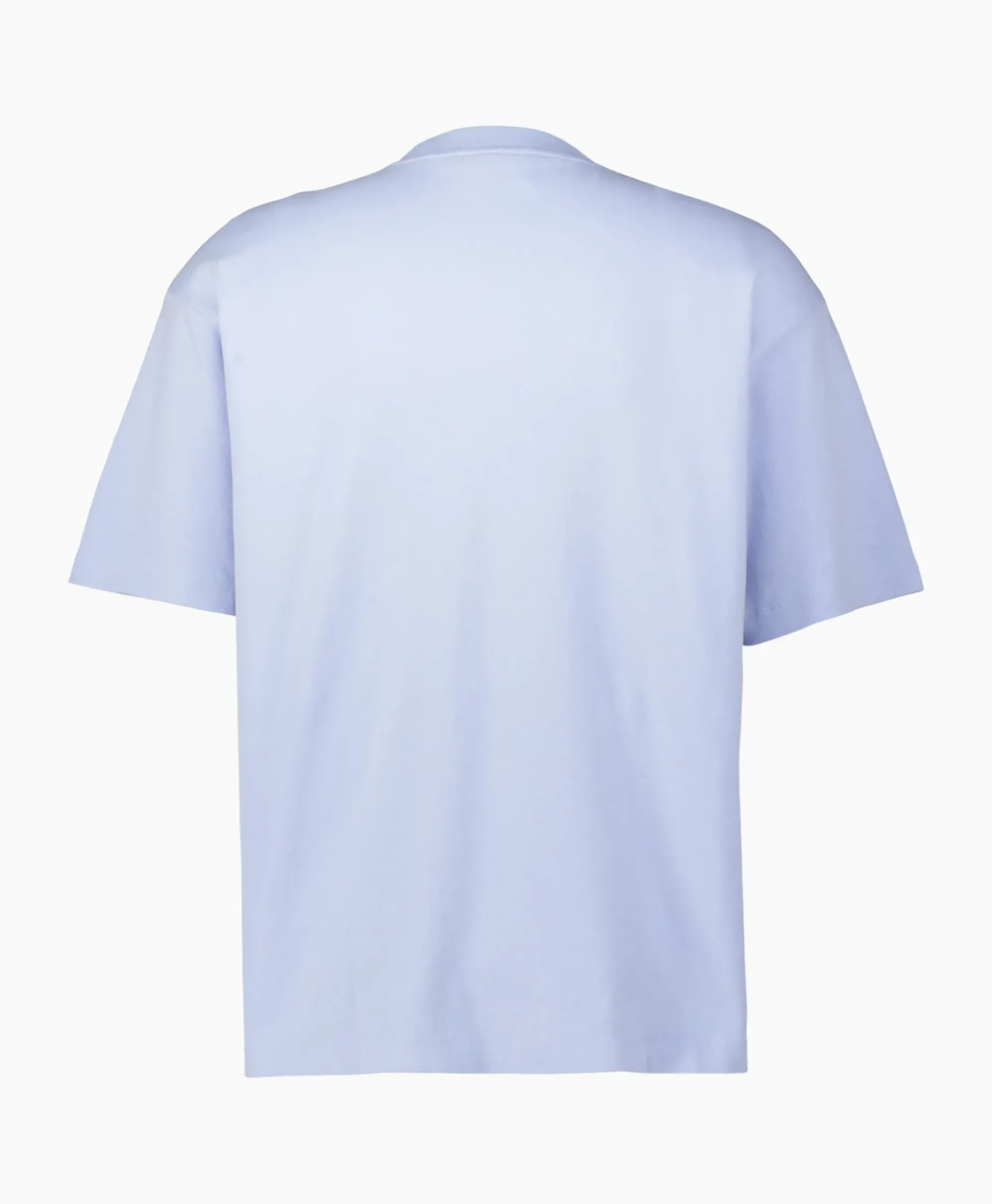 T-Shirts^Drole De Monsieur T-Shirt Korte Mouw Slogan Licht Blauw