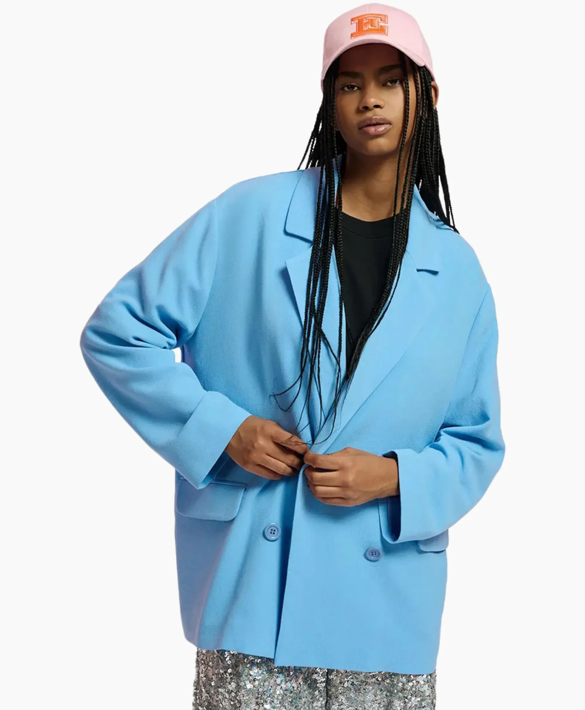 Blazers^Essentiel Antwerp Blazer Falloutboy Blauw