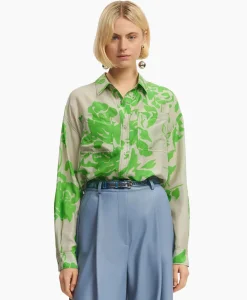 Blouses^Essentiel Antwerp Blouse Forgetmenot Groen
