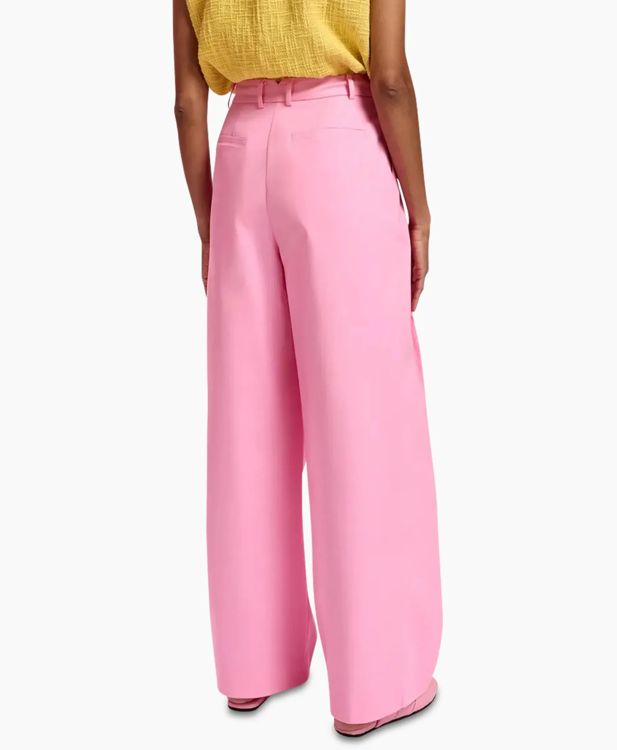 Broeken^Essentiel Antwerp Broek Furlong Pink