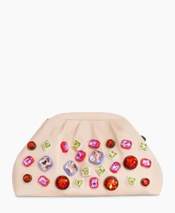 Tassen^Essentiel Antwerp Clutch Finestones Off White