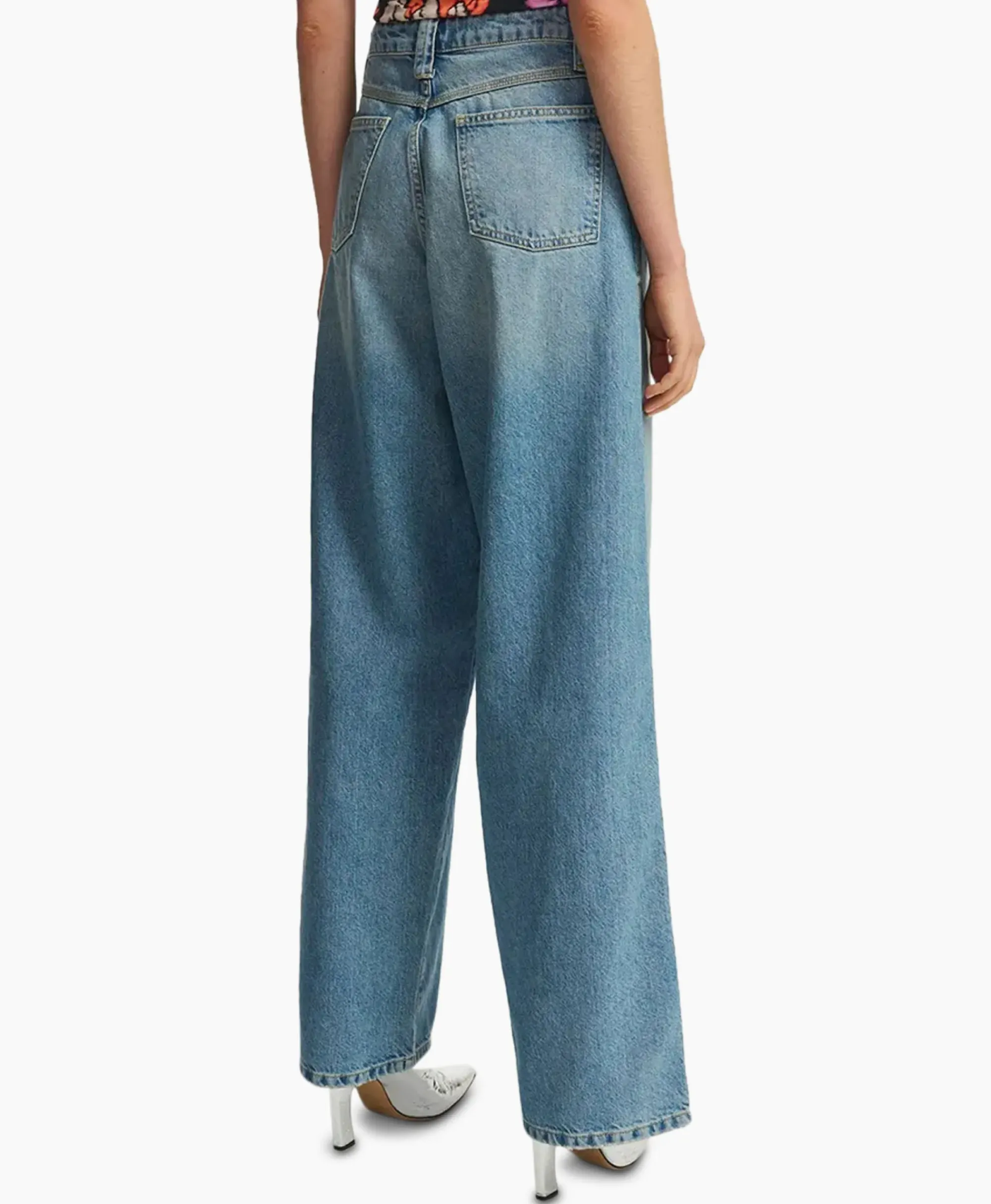 Broeken^Essentiel Antwerp Jeans Function Paars