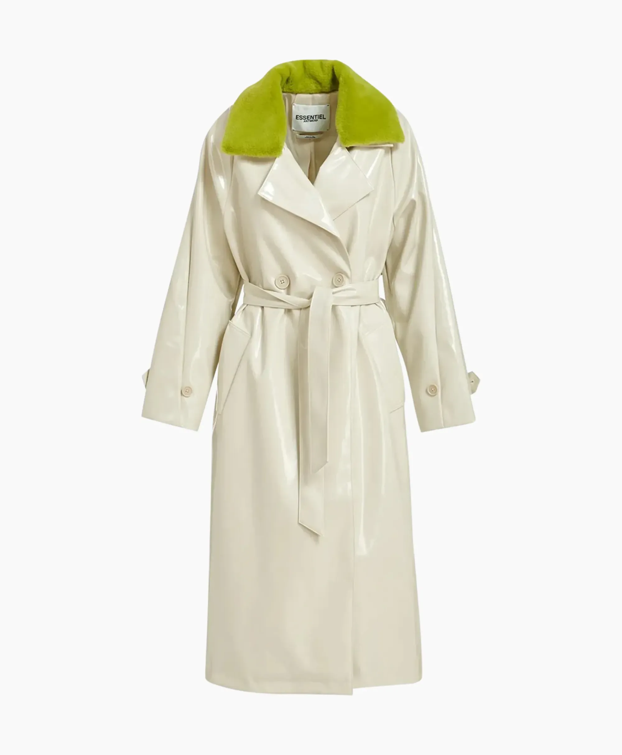 Jassen^Essentiel Antwerp Mantel Feeling Off White