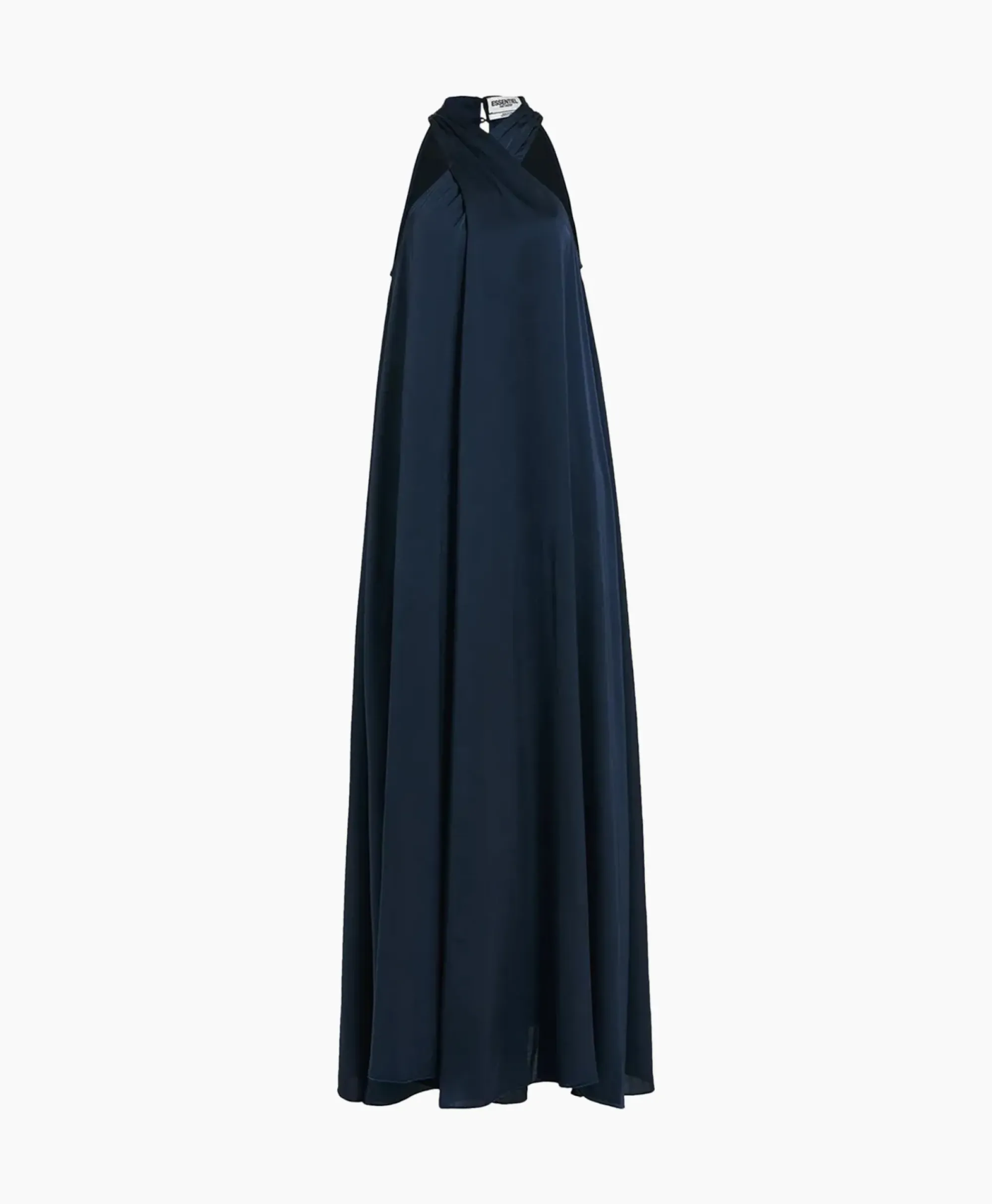 Bruiloftskleding^Essentiel Antwerp Maxi Jurk Finch Blauw