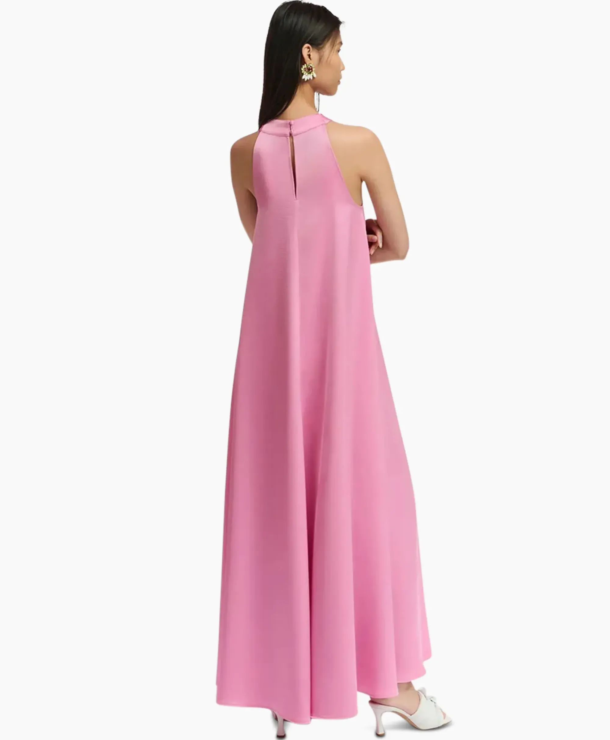 Bruiloftskleding^Essentiel Antwerp Maxi Jurk Finch Roze