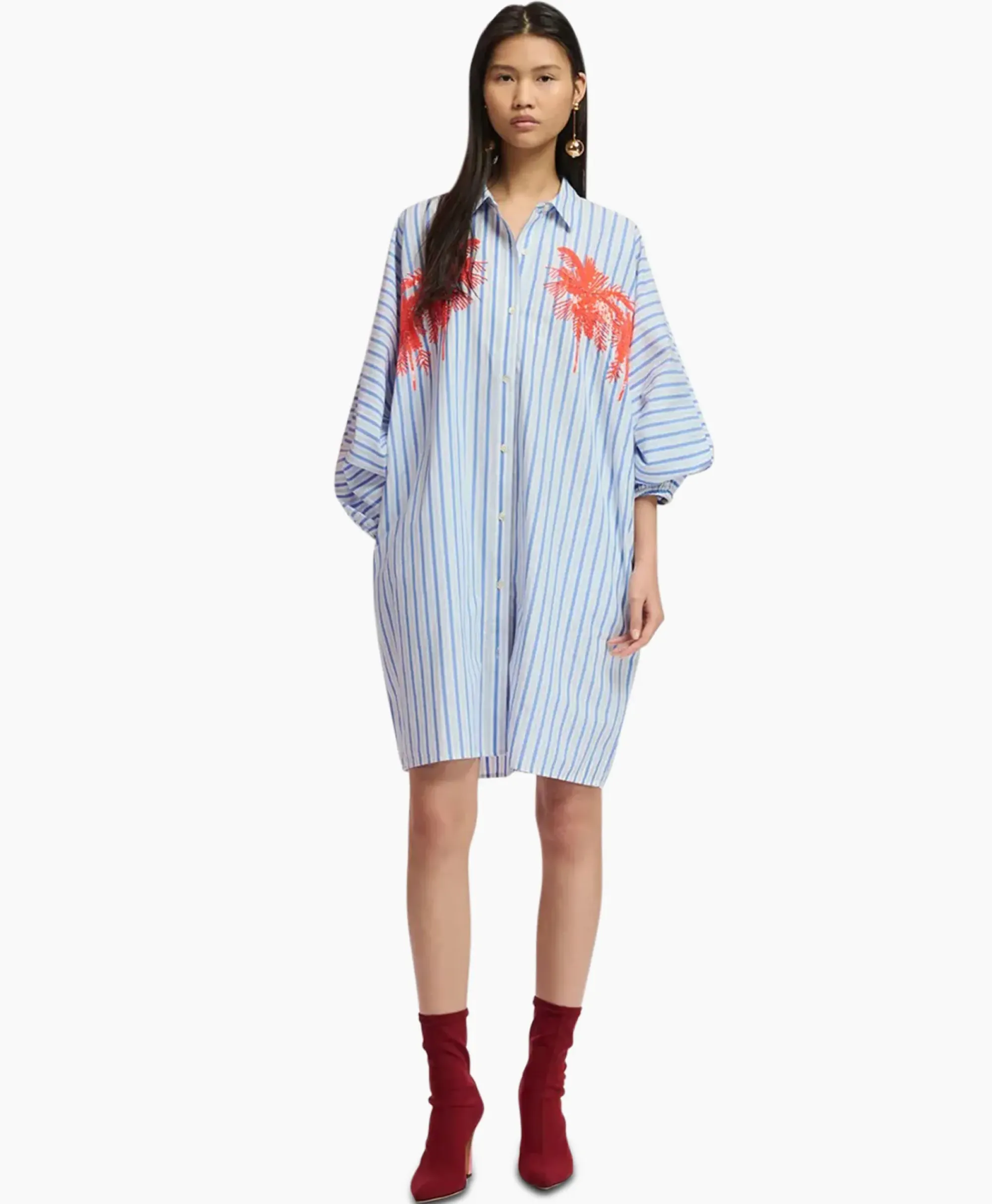 Bruiloftskleding^Essentiel Antwerp Mini Jurk Frilled Off White