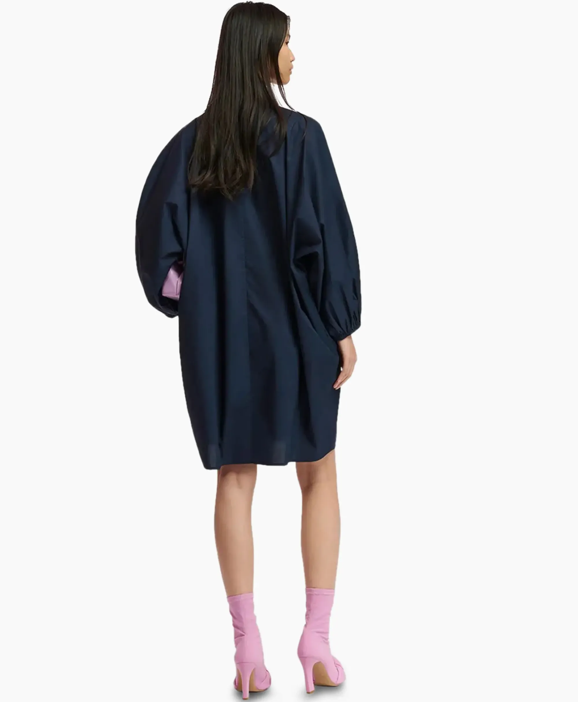 Bruiloftskleding^Essentiel Antwerp Mini Jurk Frilled Blauw