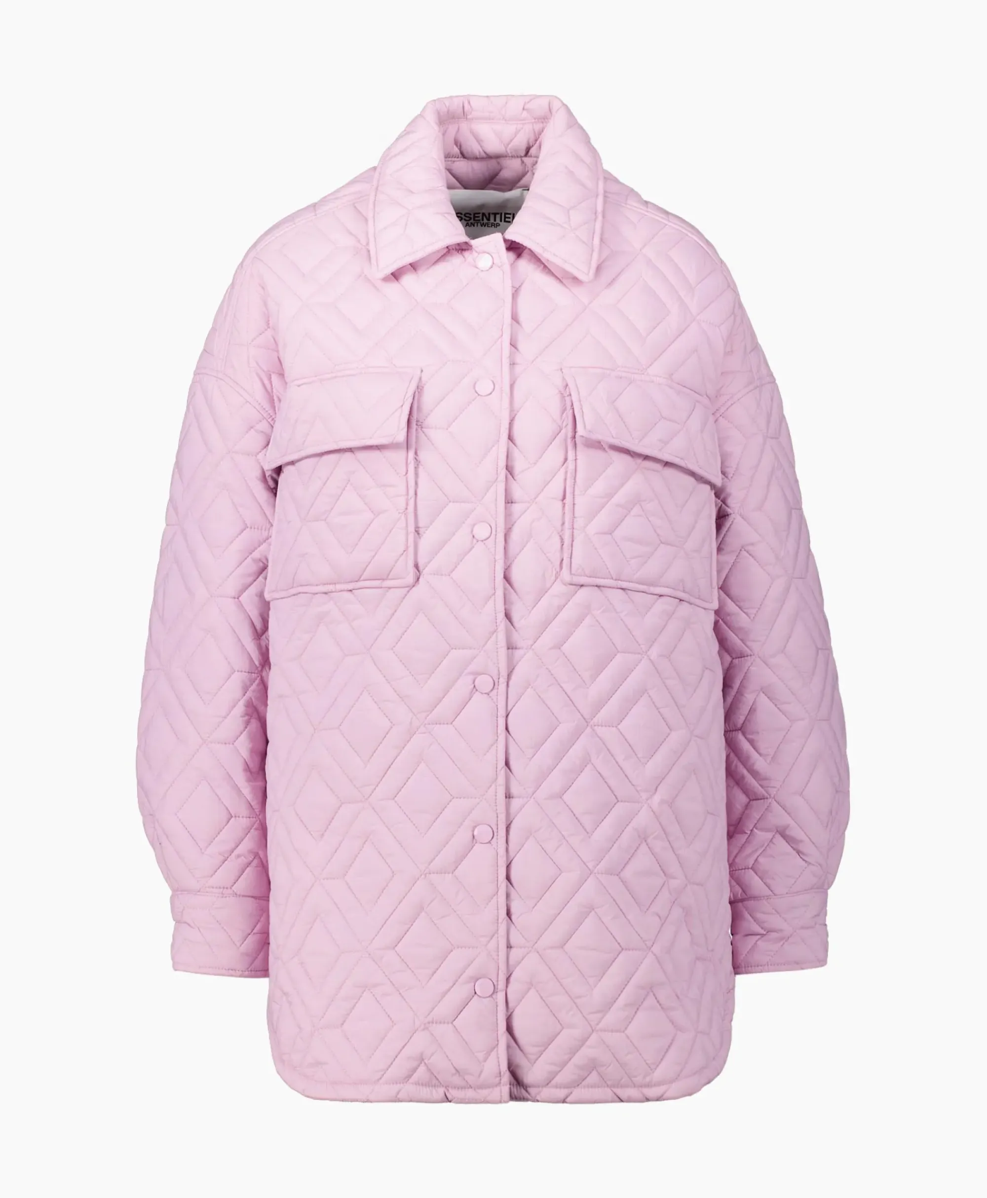 Jassen^Essentiel Antwerp Overshirt Devilish Rood