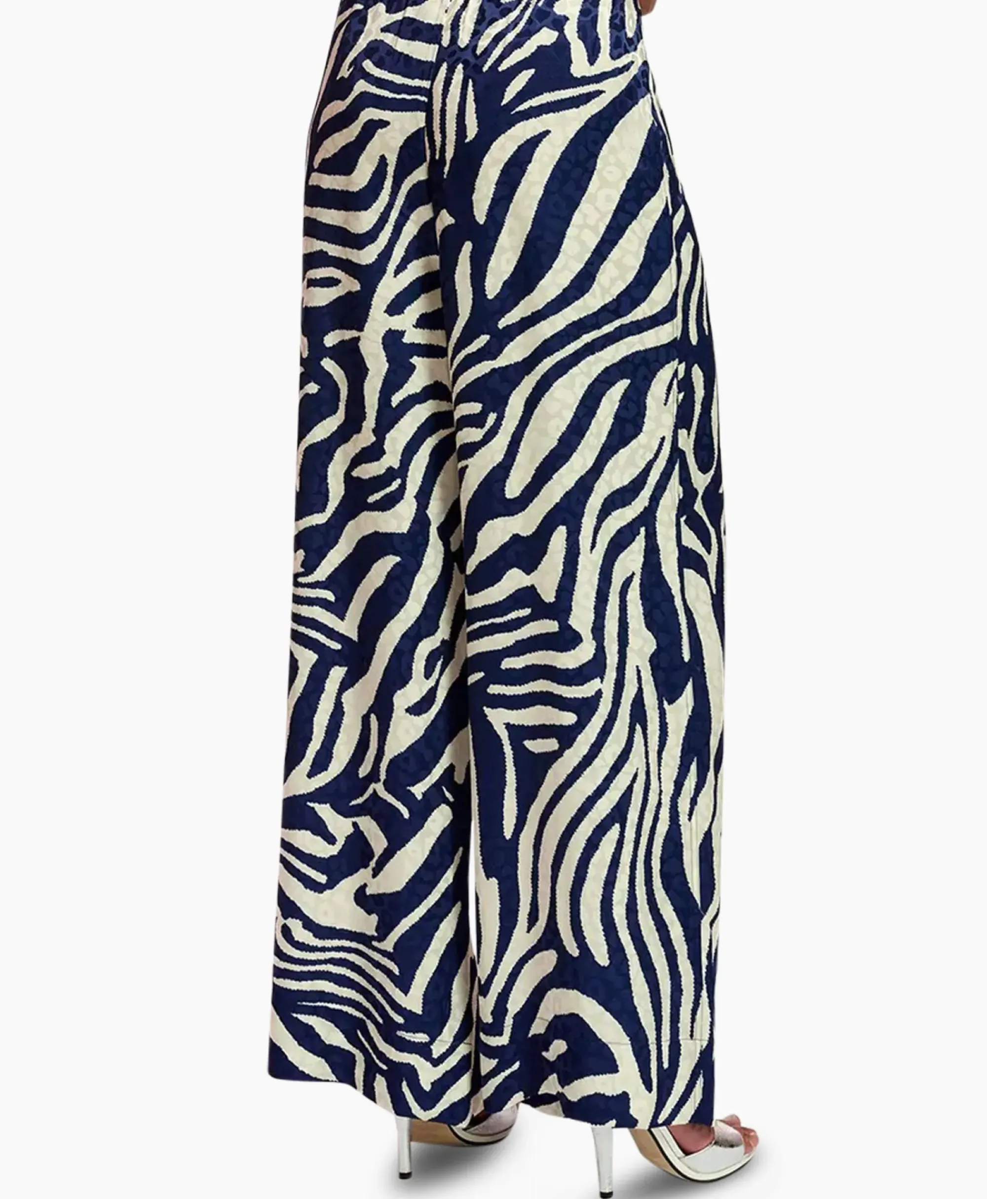 Broeken^Essentiel Antwerp Pantalon Fibonacci Blauw