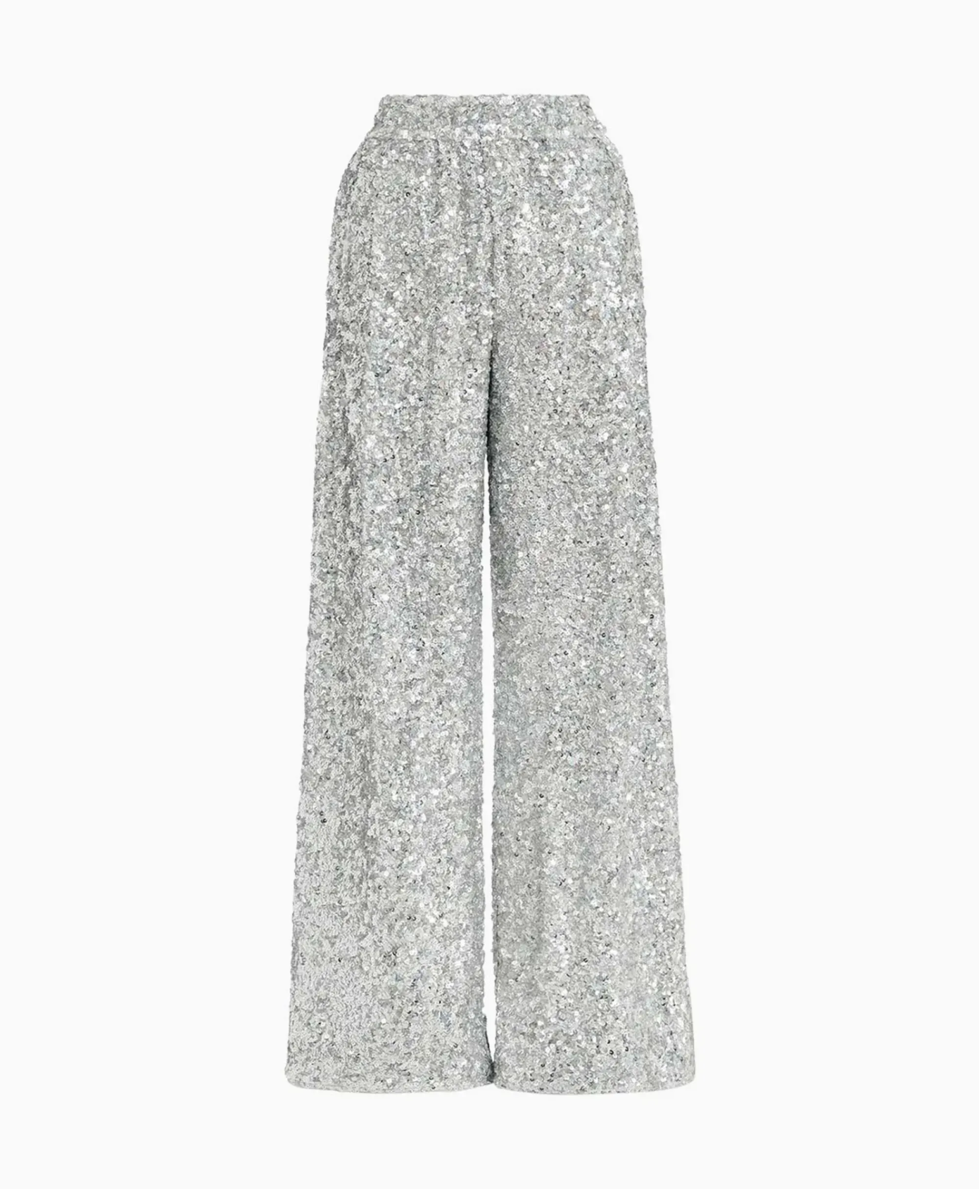 Broeken^Essentiel Antwerp Pantalon Fences Zilver