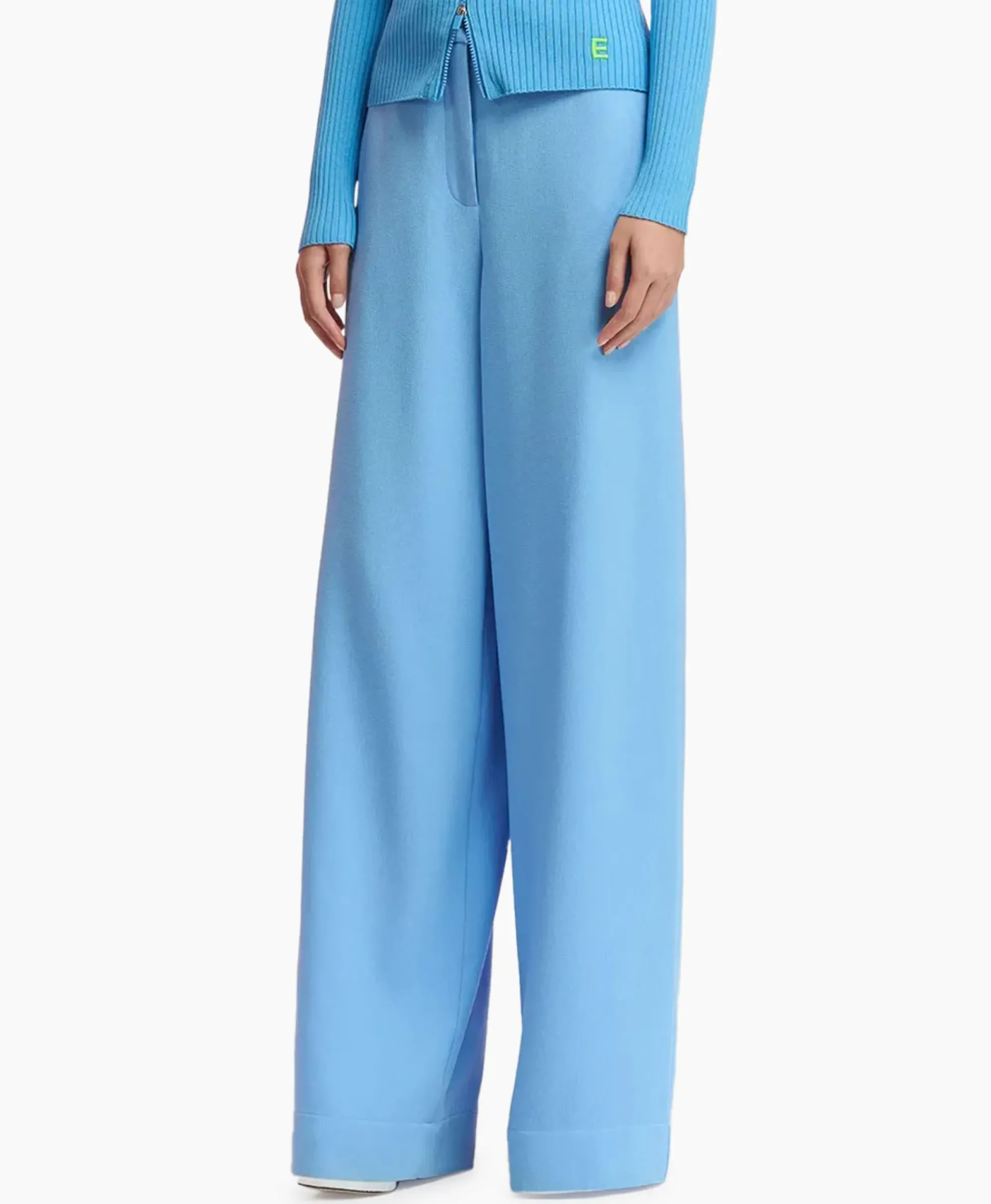 Broeken^Essentiel Antwerp Pantalon Fall Blauw
