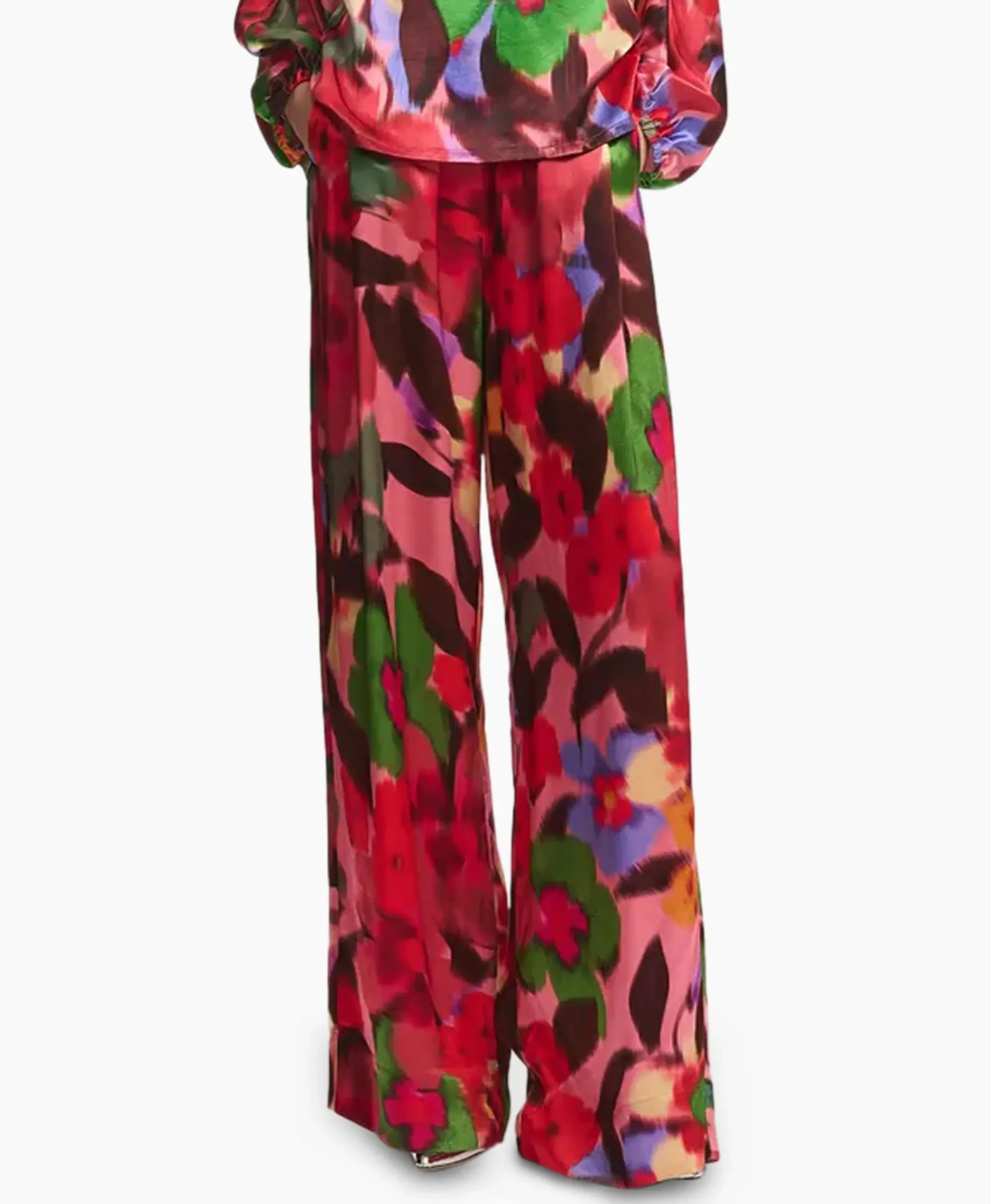 Broeken^Essentiel Antwerp Pantalon Ficus Roze