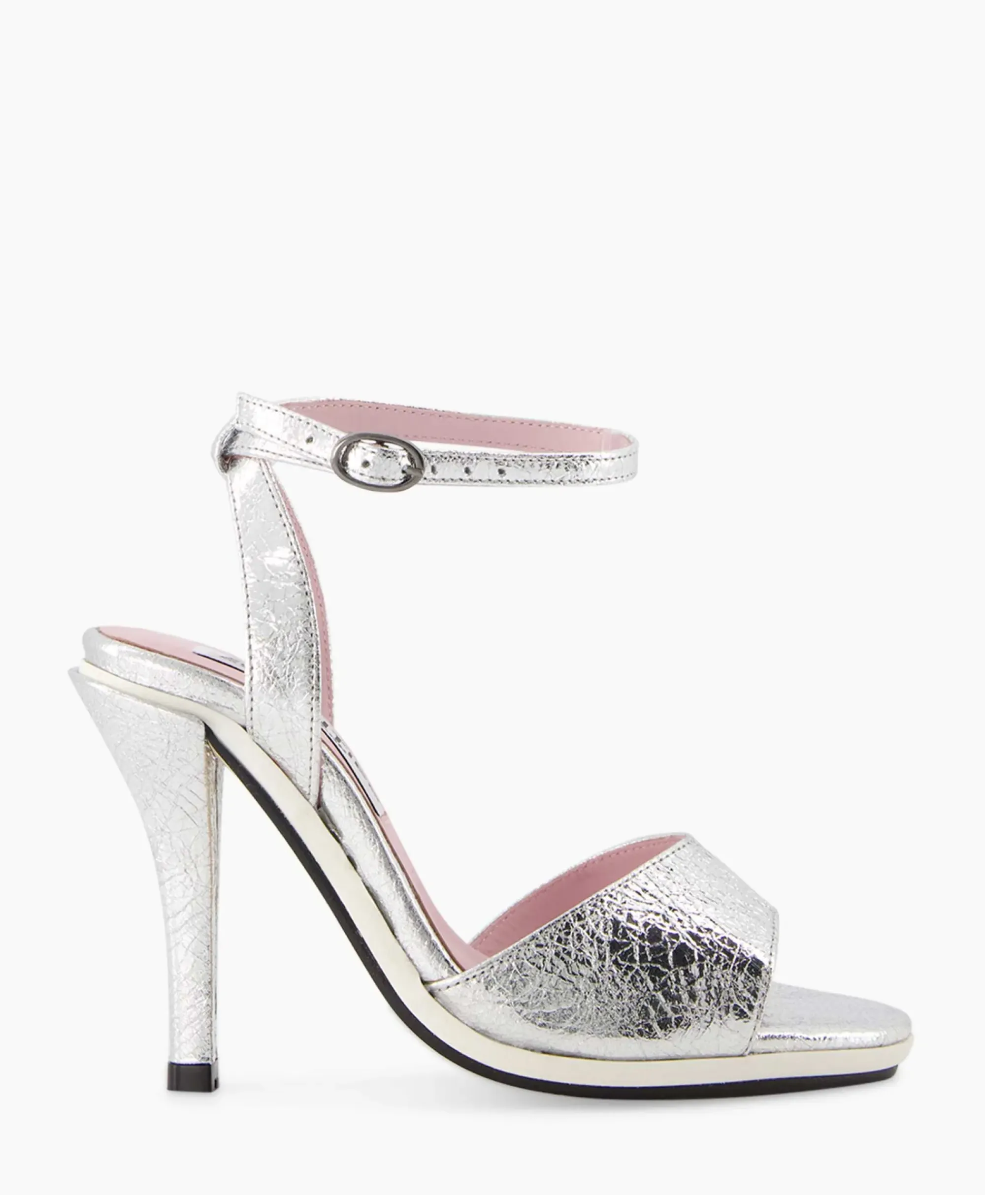 Pumps^Essentiel Antwerp Sandaal Met Hak Fasino Zilver
