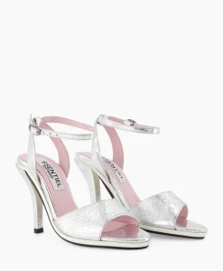 Pumps^Essentiel Antwerp Sandaal Met Hak Fasino Zilver