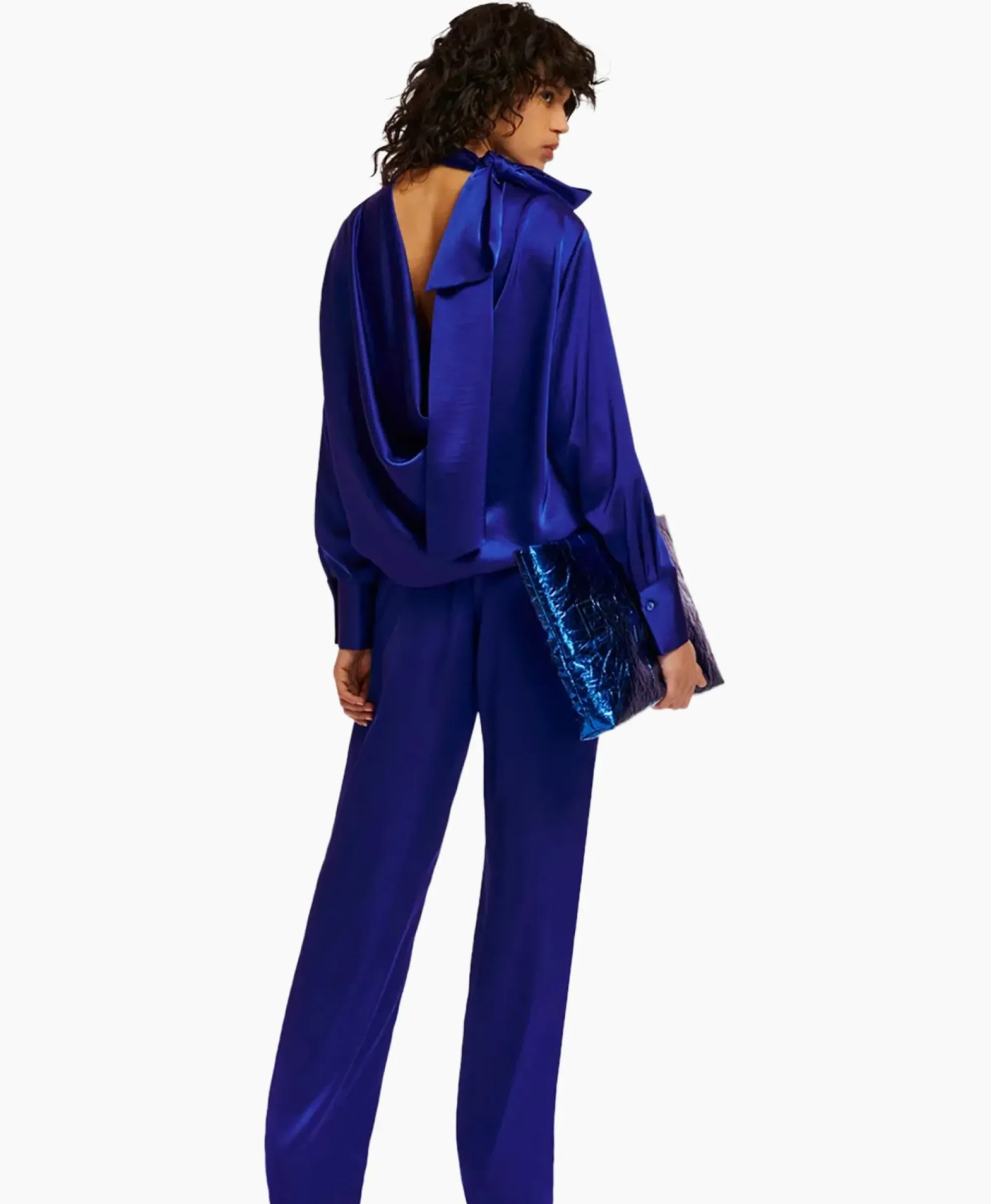 T-Shirts & Tops^Essentiel Antwerp Top Esatin Blauw