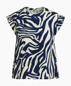 T-Shirts & Tops^Essentiel Antwerp Top Feebee Blauw