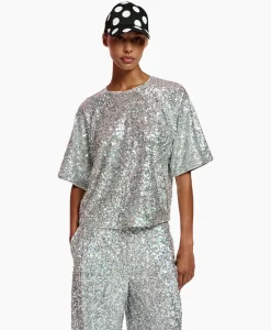 T-Shirts & Tops^Essentiel Antwerp Top Ferras Zilver