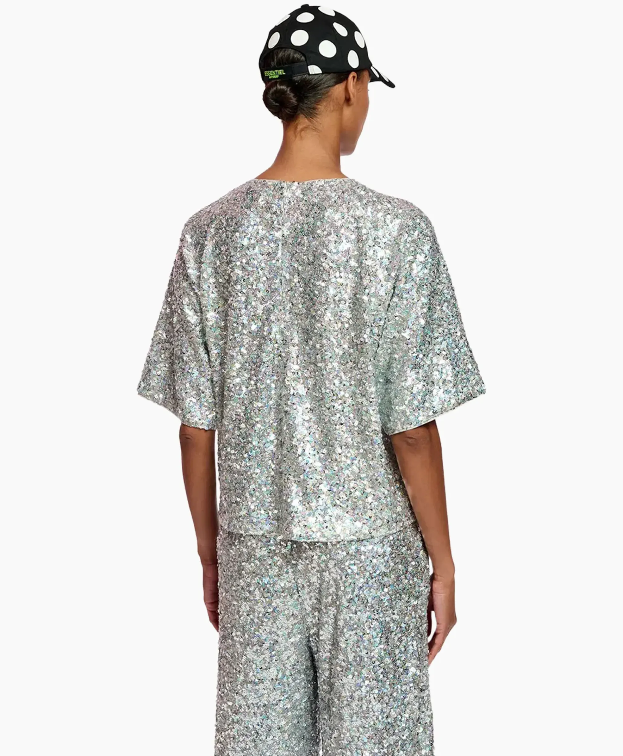 T-Shirts & Tops^Essentiel Antwerp Top Ferras Zilver