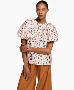 T-Shirts & Tops^Essentiel Antwerp Top Fooi Off White