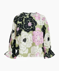 T-Shirts & Tops^Essentiel Antwerp Top Fulberry Licht Groen