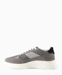 Sneakers^Filling Pieces Sneaker Jet Runner Donkergrijs