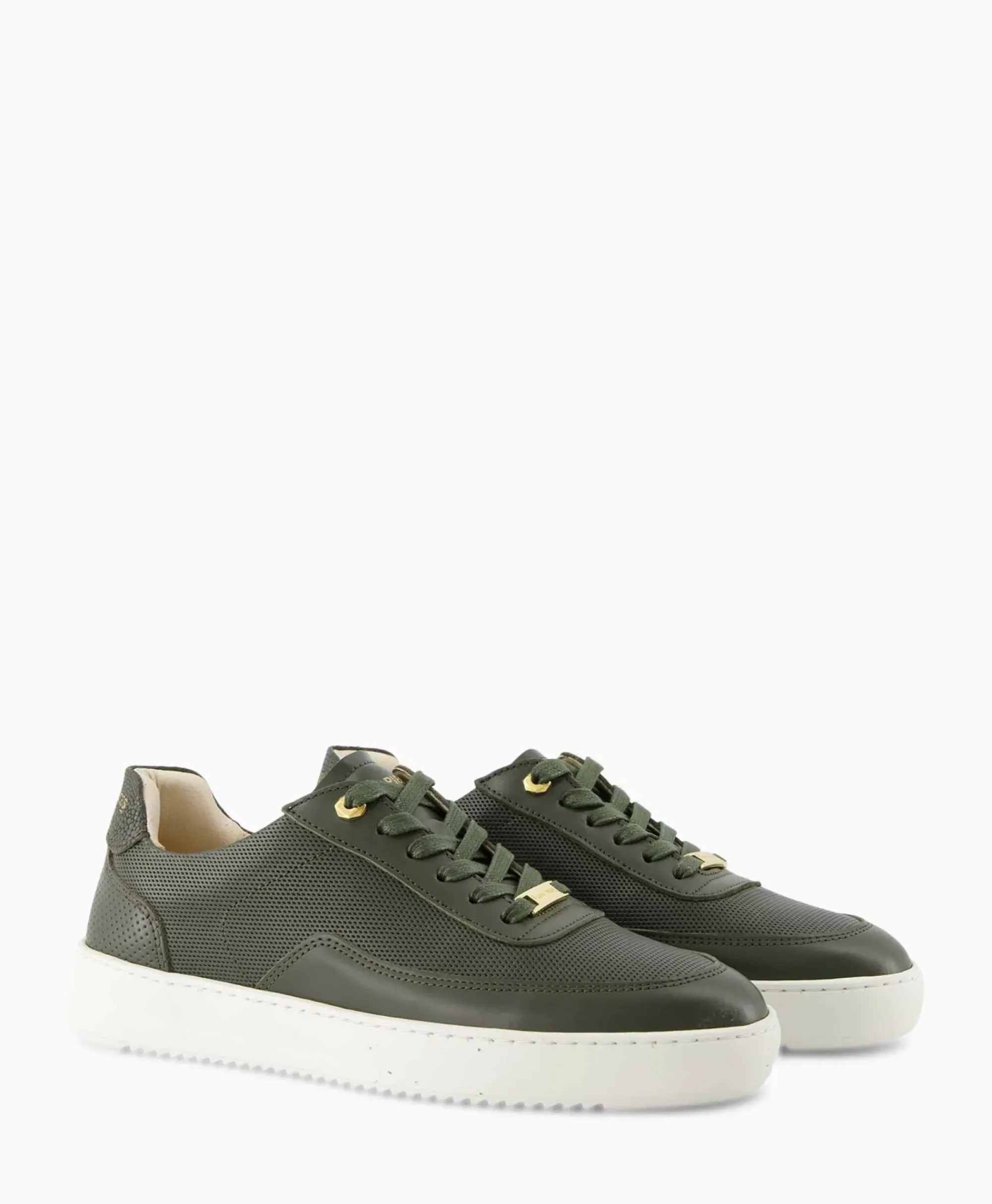 Sneakers^Filling Pieces Sneaker Mondo Aten Groen