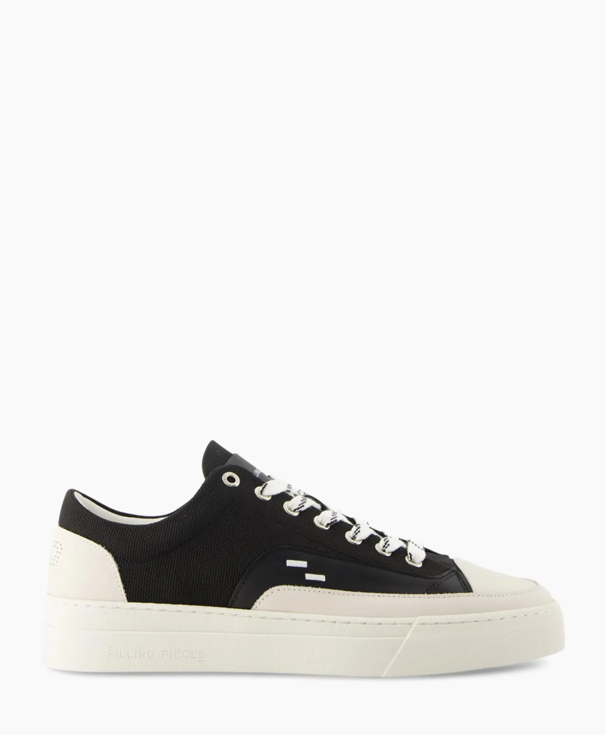Sneakers^Filling Pieces Sneaker Riviera Low Zwart