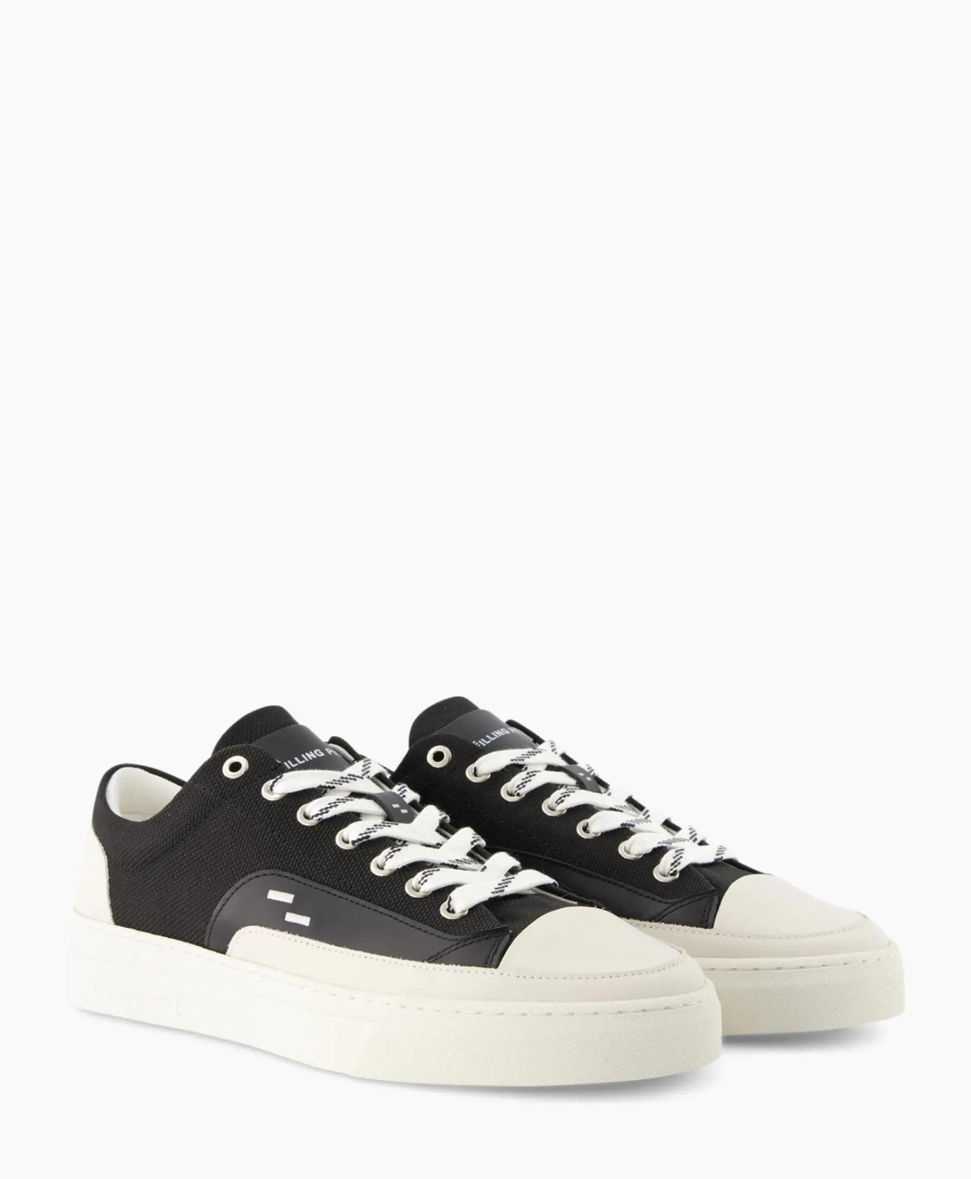 Sneakers^Filling Pieces Sneaker Riviera Low Zwart